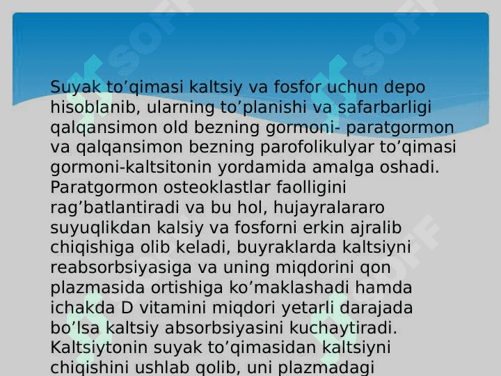 SUYAKLARGA QARAB YOSHNI BAHOLASH 7