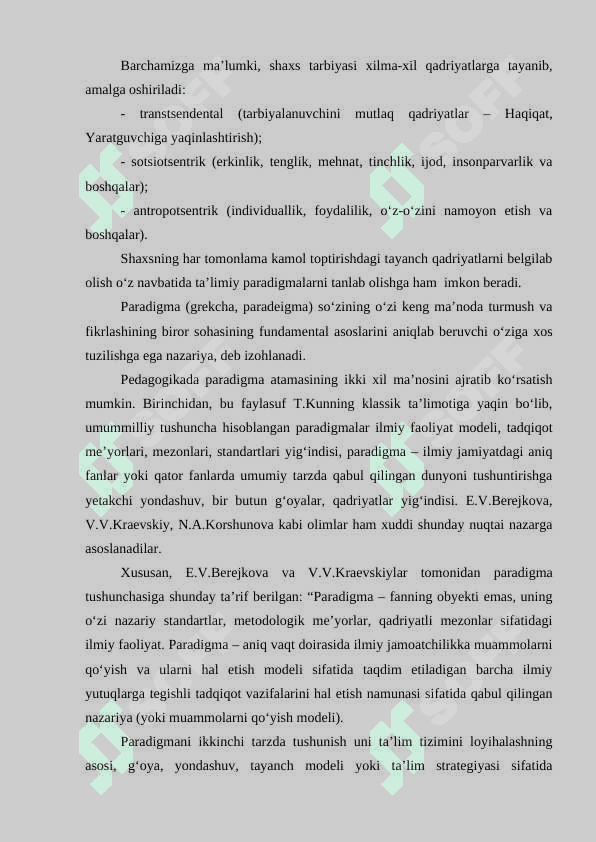 TA’LIM PARADIGMALARI 2