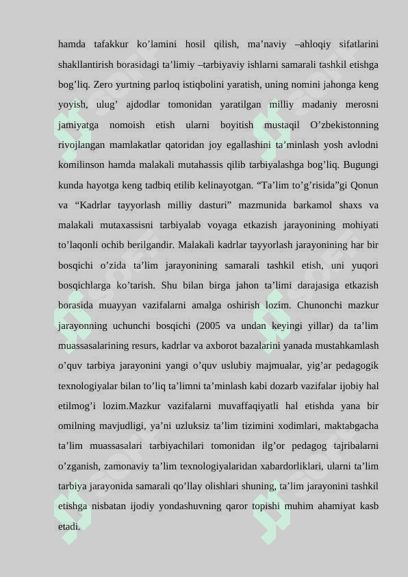 TАRBIYACHI QОBILIYATLАRI VА ULАRDАN MАSHG’ULОTLАRDА FОYDАLАNISH 4