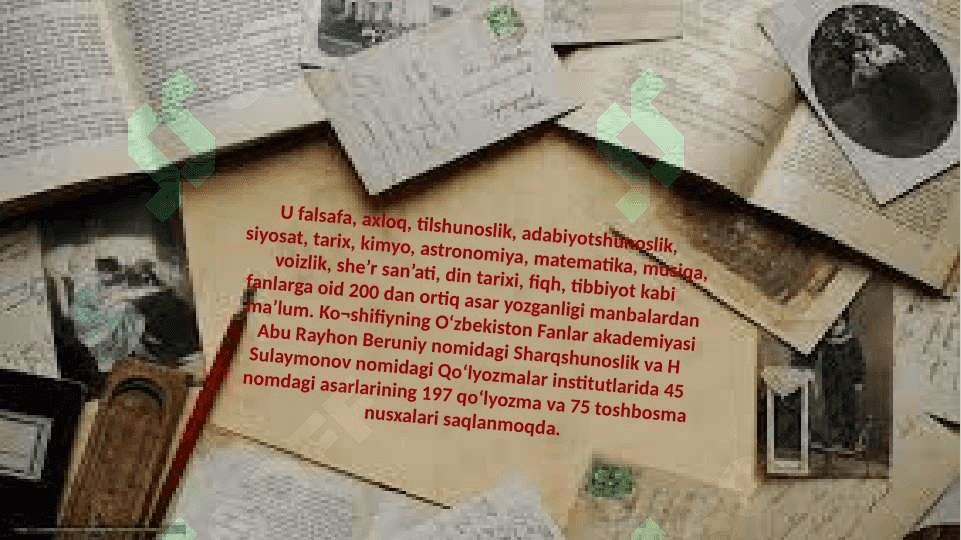 Husayn Voiz Koshifiyning ilmiy merosi 4