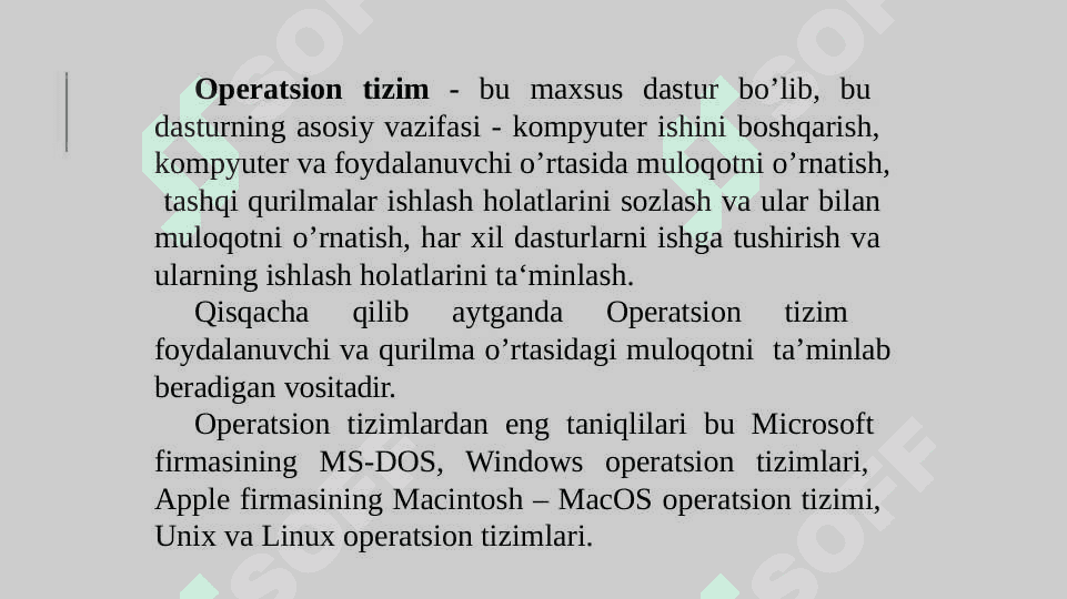 OPERATSION TIZIMLAR VA ULARDA ISHLASH 6
