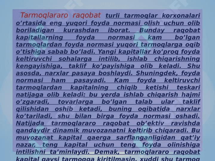 RAQOBATNING MOHIYATI VA SHAKLLARI 8