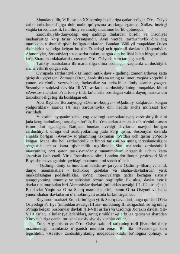 Tarixshunoslik fanining predmeti: maqsad va vazifalari 6