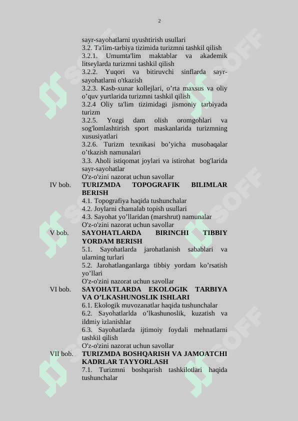 TURIZM 2