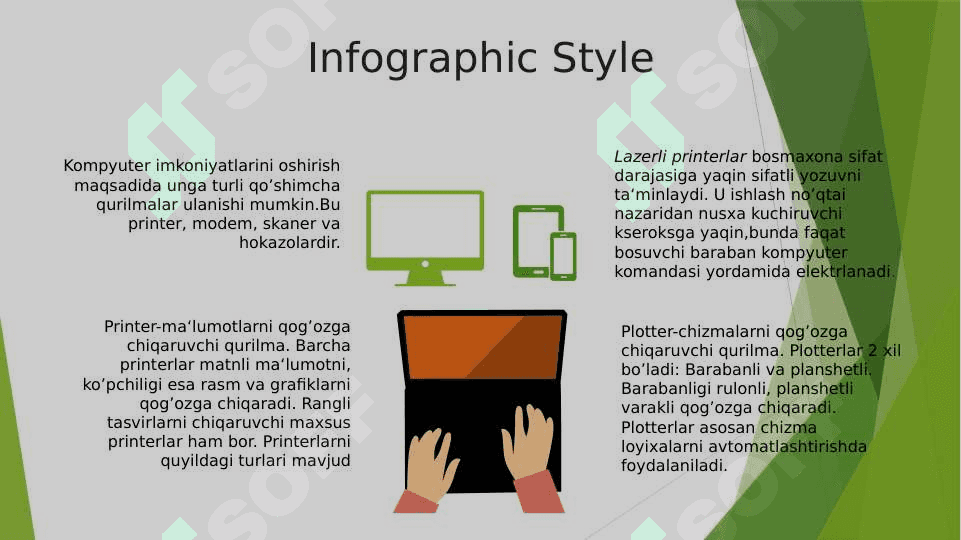 KOMPYUTERNING QO’SHIMCHA QURILMALARI 2