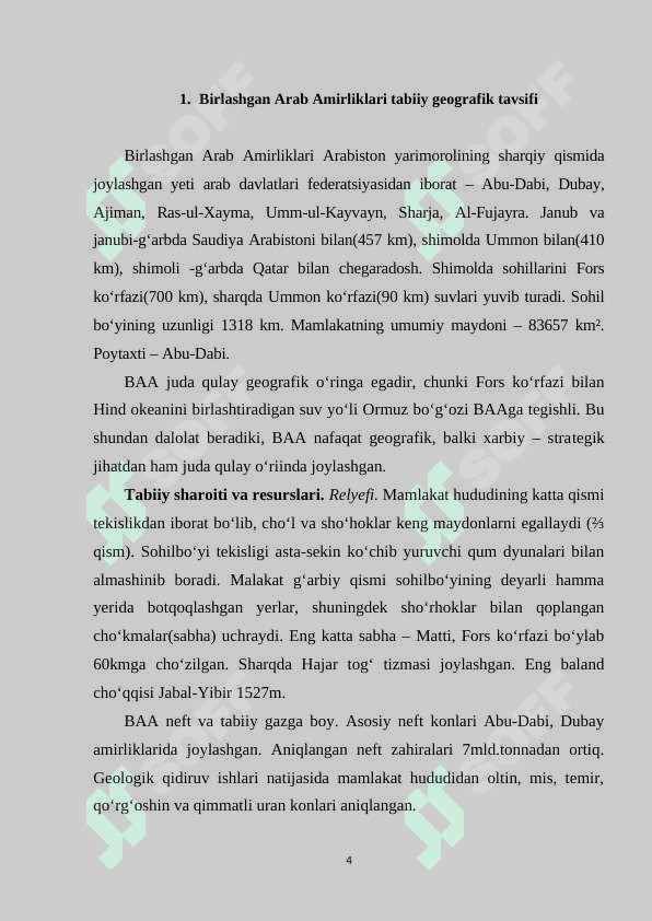 Birlashgan Arab Amirliklari Xalqaro turizmi. 4