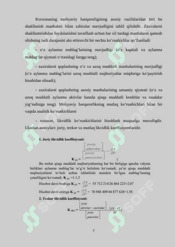 Korxonalarning ishbilarmonlik faolligi tahlili 7
