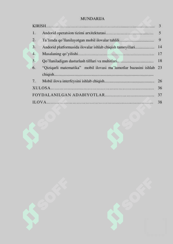 O‘quvchilar uchun “Qiziqarli matematika” mobil ilovasi 2