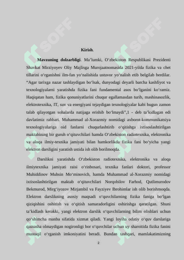 TERMODINAMIKA TARIXI VA BILIMLAR 2