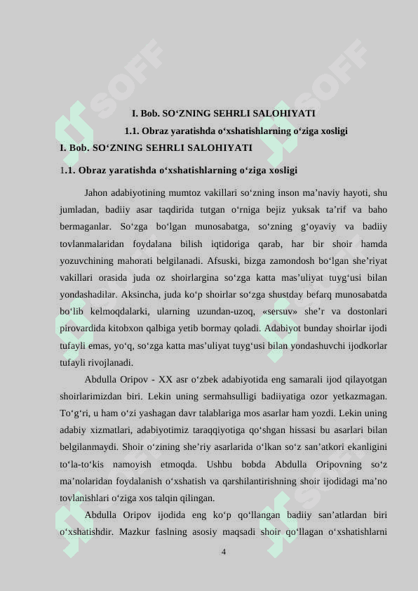 XX asr o`zbek she`riyatida tarixiy obraz talqini (Abdulla Oripov ijodi misolida) 4