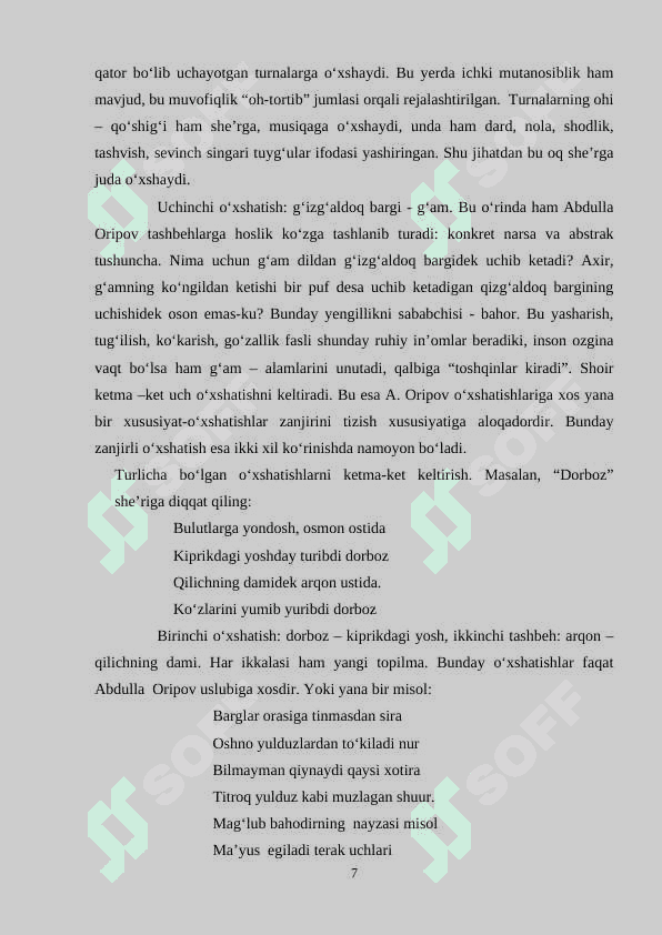 XX asr o`zbek she`riyatida tarixiy obraz talqini (Abdulla Oripov ijodi misolida) 7