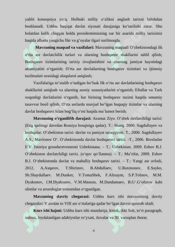Ilk o‘rta asrlarda davlatchilik va boshqaruv 4