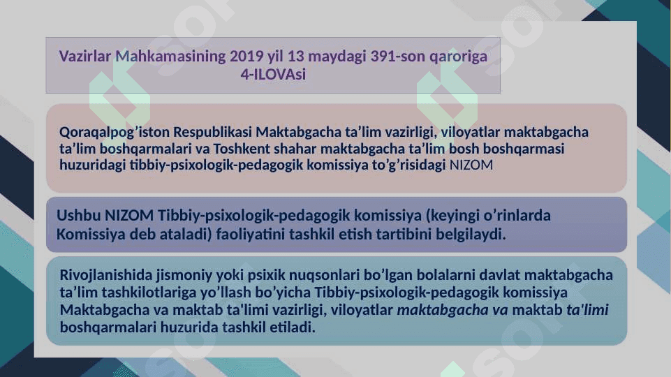 Imkoniyati cheklangan bolalarni inklyuziv ta’limga jalb etishda TPPK ning roli. 2