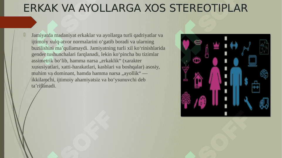 Gender stereotiplar. 3