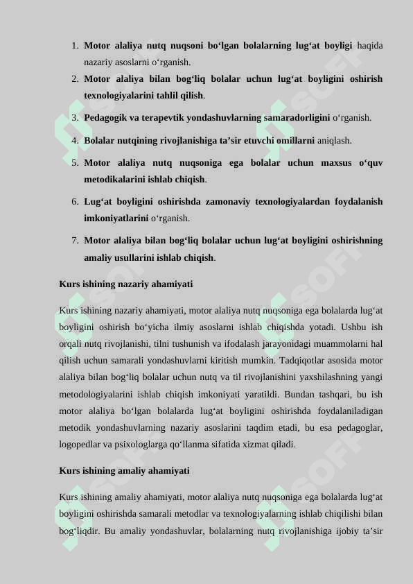 Motor alaliya nutq nuqsoni boʻlgan bolalarda lugʻat boyligini  oshirish 3