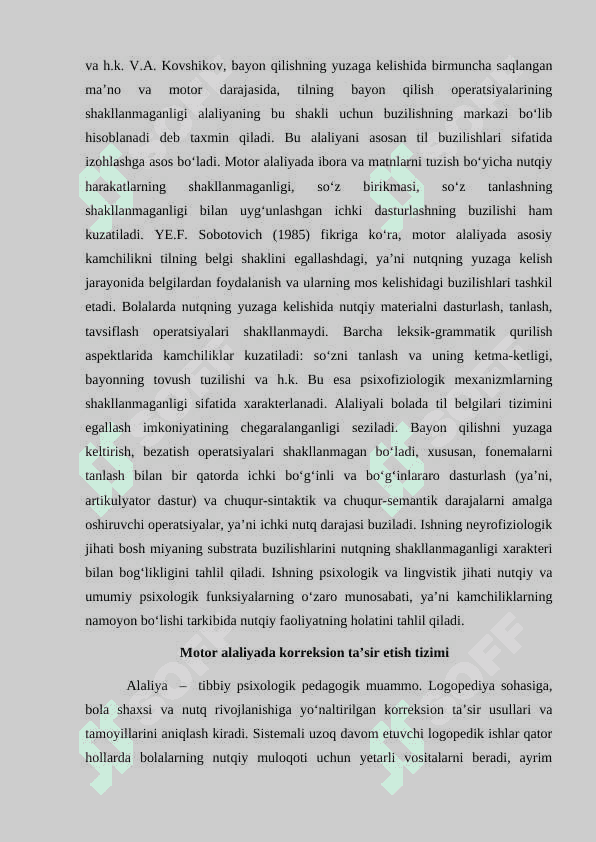 Motor alaliya nutq nuqsoni boʻlgan bolalarda lugʻat boyligini  oshirish 8
