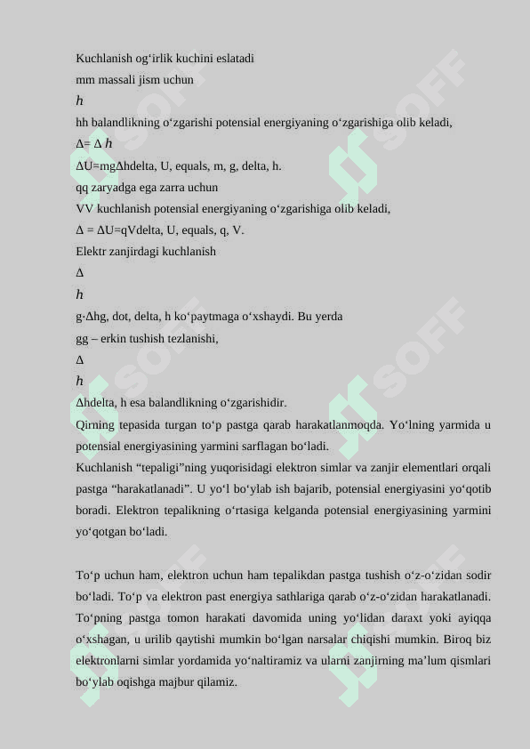 Kuchlanish holatining turlari 2