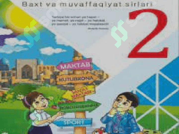 2-sinf “tarbiya” darsligini o’rganish 2
