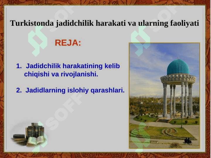 Turkistonda jadidchilik harakati va ularning faoliyati 2