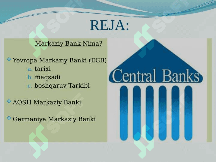 Xorijiy davlatlar Markaziy banki 2