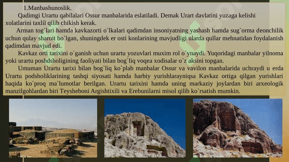 Urartu davlat sivilizatsiyasi 3