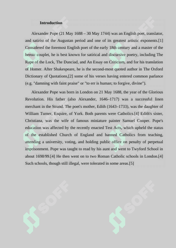 Alexander Pope 2