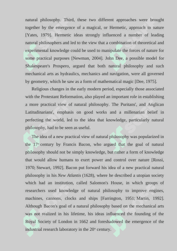 EARLY MODERN (RENAISSANCE) 5