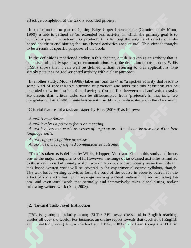 LEARNING VIA READINGS,DISCUSSIONS AND WRITTEN TASKS 4