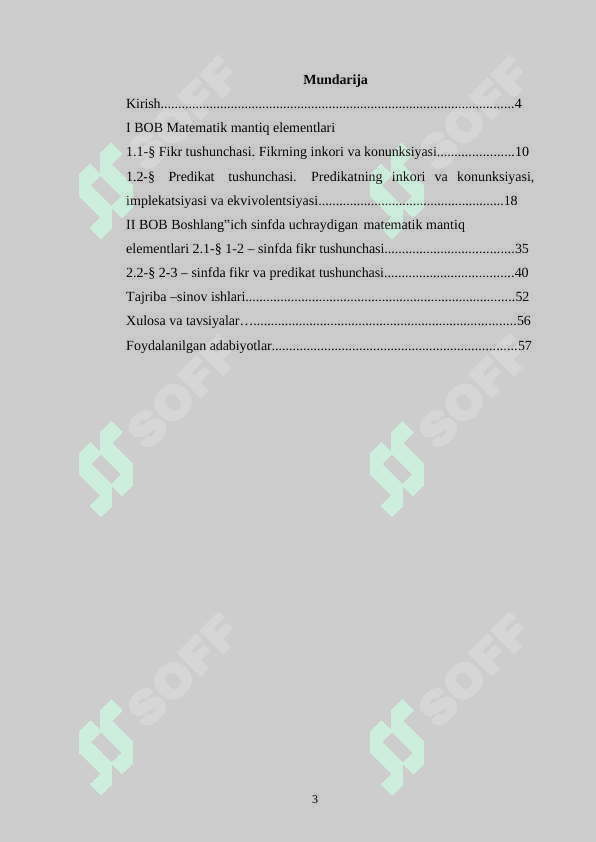 Boshlang`ich sinf matematika darslrida mantiq elementlari 3