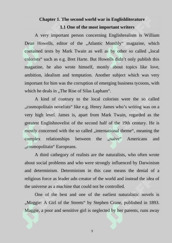 Modern historical novel 4
