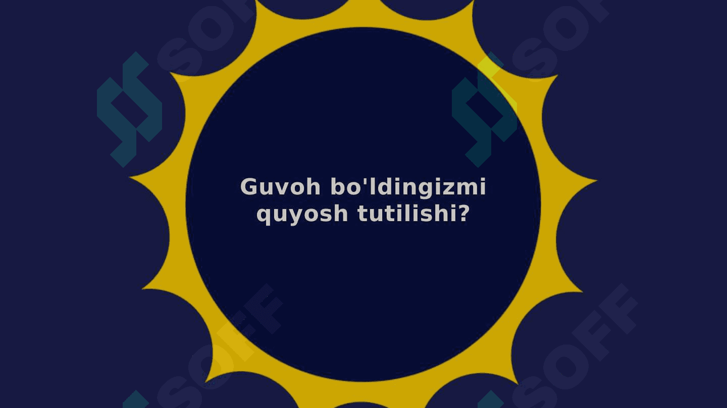 Quyosh Tutilish 3