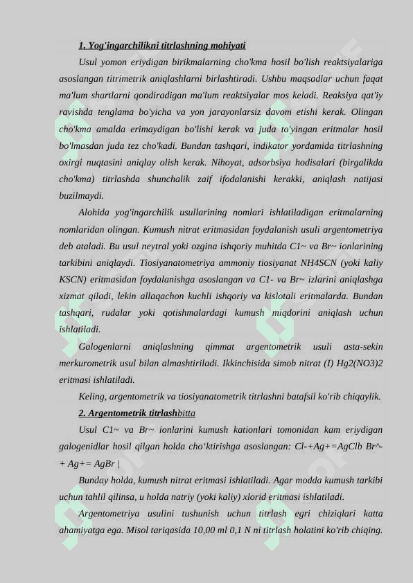 TITRLASH USULINING XALQ HO'JALIGIDAGI AHAMIYATI 2