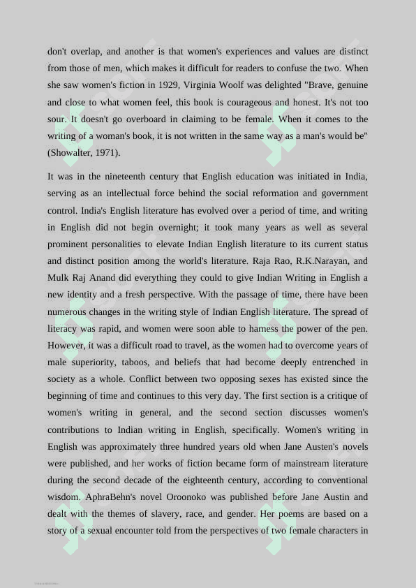 WOMEN-WRITERS IN ENGLISH LITERATURE 3