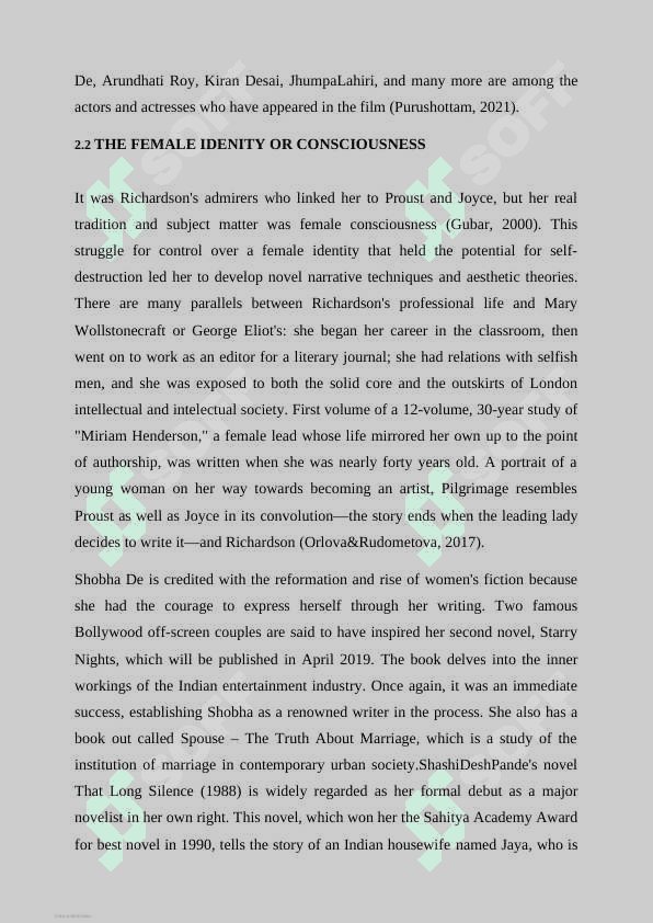 WOMEN-WRITERS IN ENGLISH LITERATURE 7