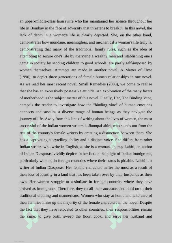 WOMEN-WRITERS IN ENGLISH LITERATURE 8