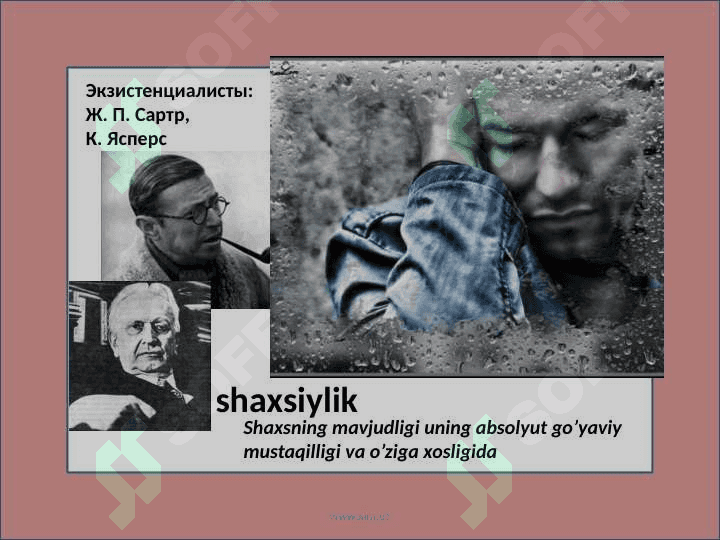 Individ, individuallik, shaxs 5