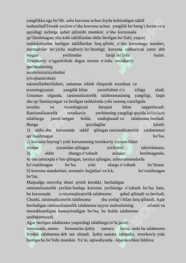 Ratsionalizatorlik takliflar 3
