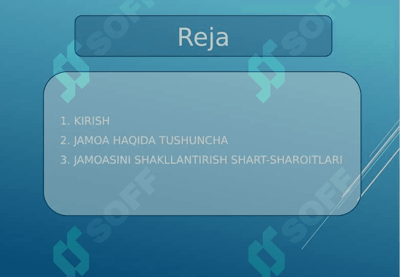O’quvchilar jamoasini shakllantirish shart-sharoitlari 2