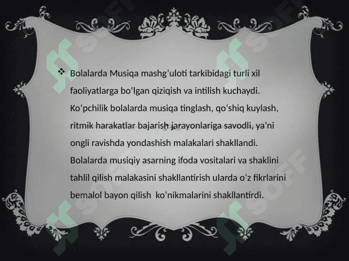 Xarakat – musiqaviy tarbiya vositasi sifatida 4