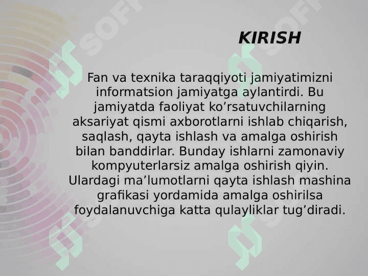 Kompyuter grafikasi va ularning turlari 3