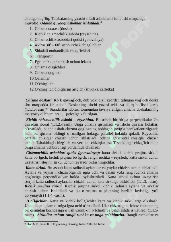 Avtomatlashtirilgan loyihalash tizimlari 2