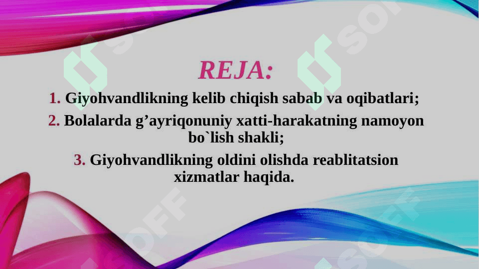 Giyohvandlik (TAQDIMOT) 2