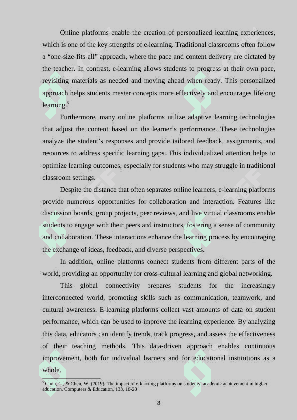 Studying how technological innovations, like e-learning and online platforms, have transformed the educational experience in the U.S. 8