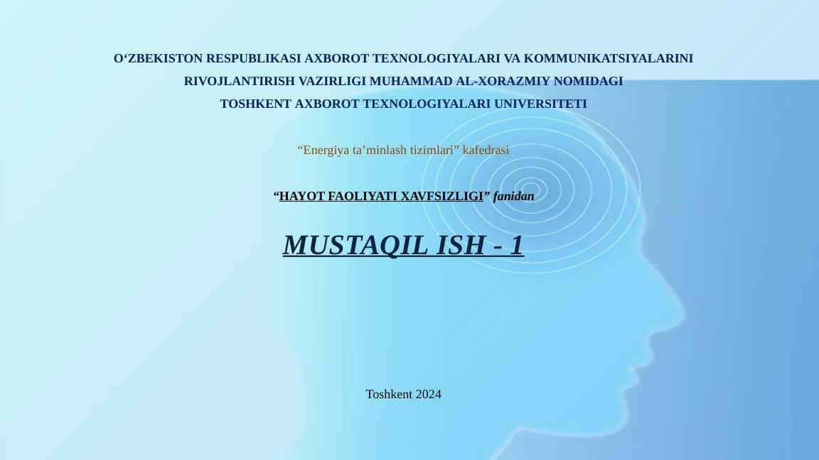 Yongʻindan himoyalanishning zamonaviy texnik vositalari 1