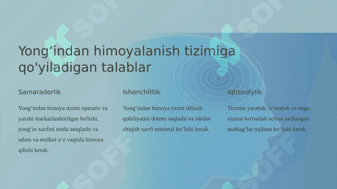 Yongʻindan himoyalanishning zamonaviy texnik vositalari 4