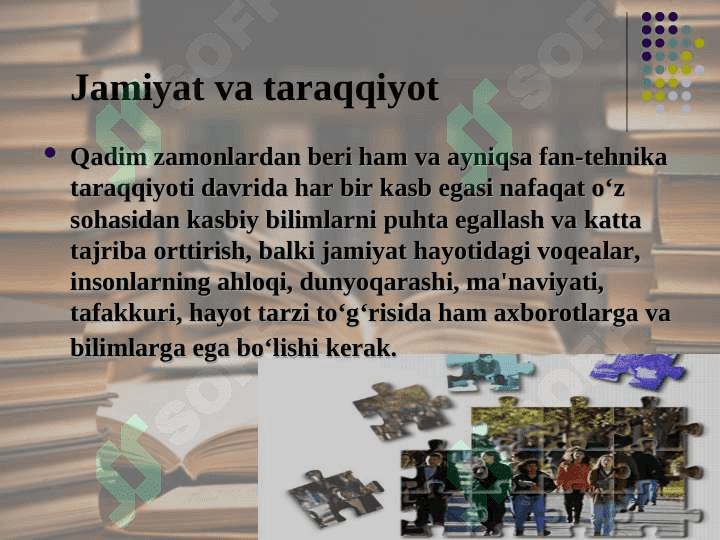 Jamiyat taraqqiyotida tarixning mazmuni yo'nalishlari va konsepsiyalari 2