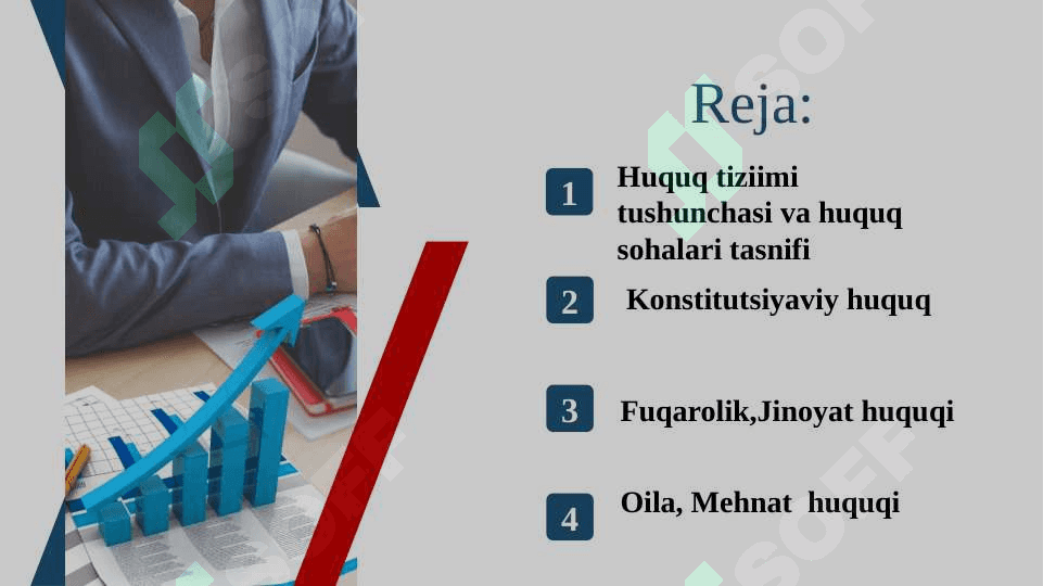 O'zbekiston huquqiy tizimi asosiy sohalari tavsifi 2