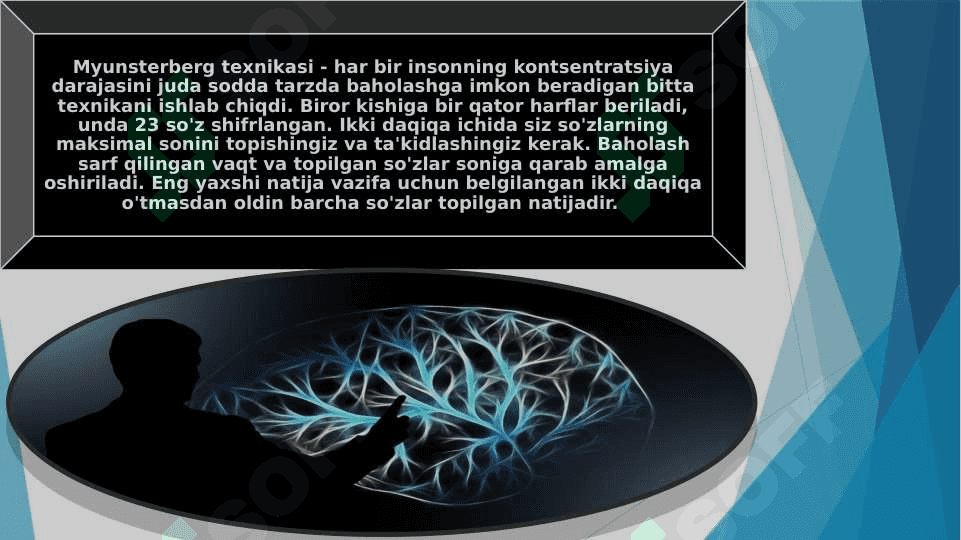 Diqqatni rivojlantiruvchi psixologik mashg'ulotlar 3