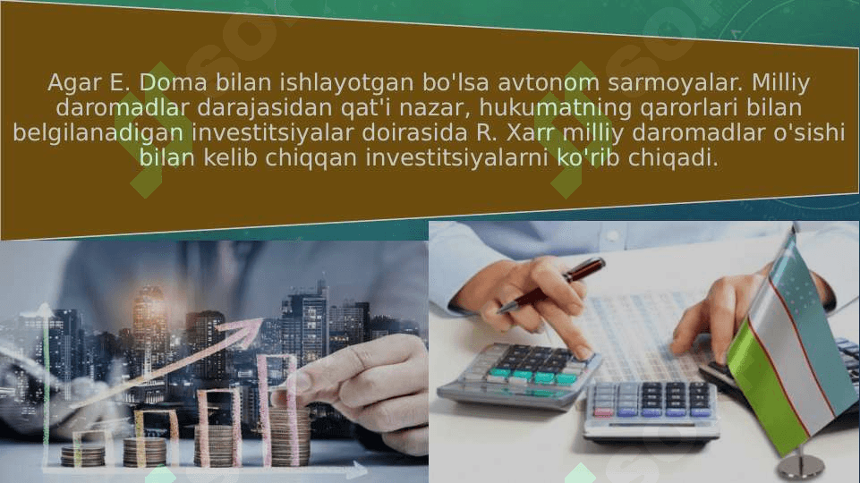 Iqtisodiy o‘sish modellari 3