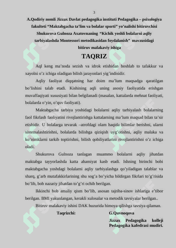 KICHIK YOSHLI BOLALARNI AQLIY TARBIYALASHDA MONTESSORI METODIKASIDAN FOYDALANISH 3